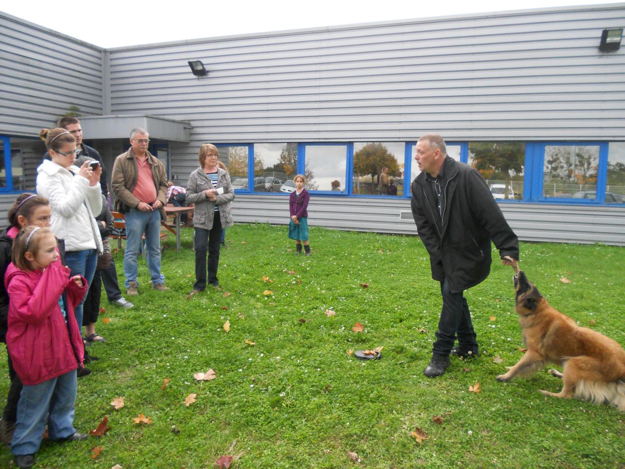 Frédéric Leclerc: éducateur canin: formation risque canin